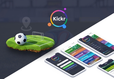 AppMotion - Aplicatii WEB&Mobile | Servicii Software | Custom KICKR - Aplicatie Android & iOS pentru rezervare terenuri de sport