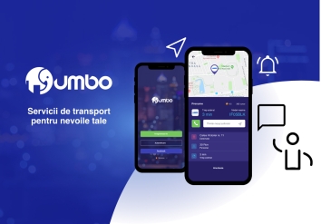 Portofolio Jumbo Drive - Android and iOS ride sharing app