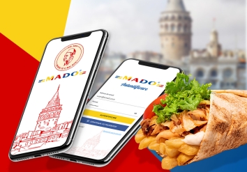 Portofolio Mado - Mobile application for restaurant menu presentation