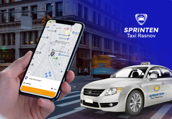 Portofolio Sprinten Taxi - Android and iOS mobile application for taxi orders