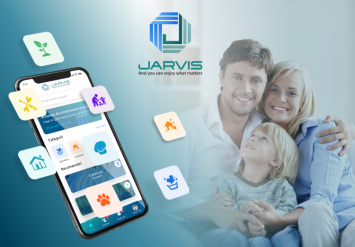 Portofolio Jarvis: Android and iOS app for home service requests and bookings